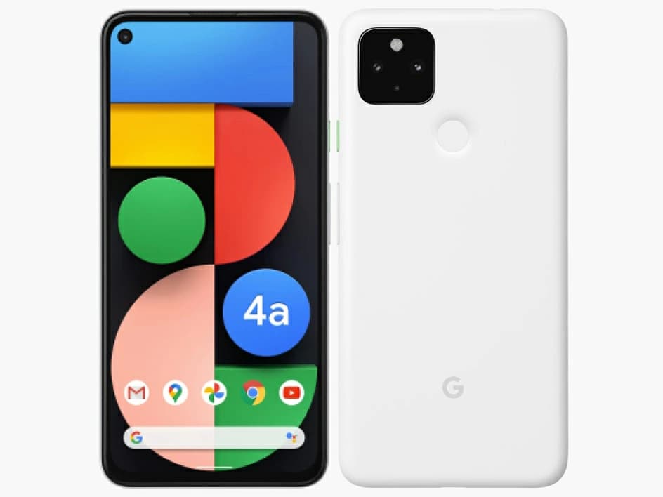 Pixel 4a(4G) 実機写真